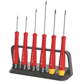PB SWISS TOOLS Werkstatt-Schraubendreher-Sortiment Schlitz und Phillips 6-teilig