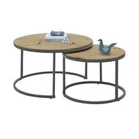 Sofa.de Couchtisch 2er Set ¦ holzfarben