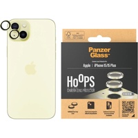 PANZER GLASS PanzerGlass Hoops Camera Lens Protector für Apple iPhone 15, 15 Plus gelb (1193)