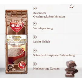 TSI Consumer Goods GmbH HEARTS Trinkschokolade 10 x 1kg
