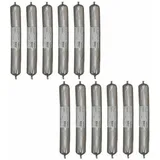 Sika - Set Von 12 Flexiblen Klebstoffen Adheflex Parkett - 600 Ml