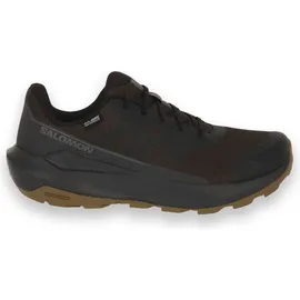 Salomon Elixir Tour wasserdichte Herren Wanderschuhe, Optimaler Komfort, Angenehmes Laufgefühl, Wetterfest, Black, 42 2/3 - 42 2/3