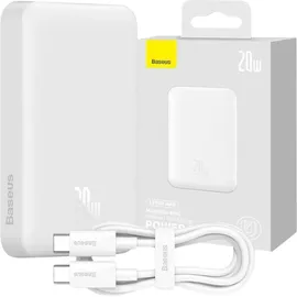 Baseus Magnetic 10000mAh 20W weiß