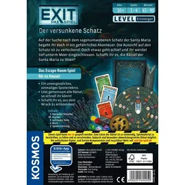 Kosmos EXIT - Das Spiel: Der versunkene Schatz