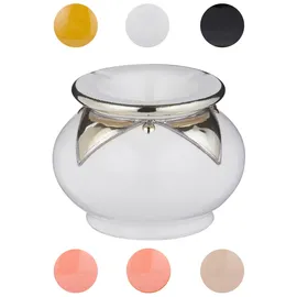 Marrakesch Orient & Mediterran Interior Orientalischer Aschenbecher mit Deckel Kanita Weiss