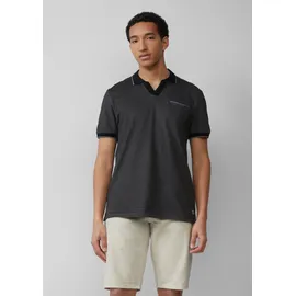 s.Oliver Poloshirt aus zweifarbigem Piqué mit Brusttasche - M