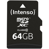 Platinum microSDXC 64GB Class 10 + SD-Adapter