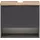 WELLTIME Waschbeckenunterschrank Stubach 60 x 54,5 x 40 cm Grau