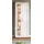 inn.furn Vitrine 64 x 161 x 37 cm Weiß