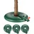Vevor Baumbewässerungsring 4er-Set 75,7 l Bewässerungssack