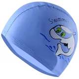 Flyorigin Badekappe Kinder, Jungen und Mädchen Badekappen, Kleinkinder, Kinder, Kinder wasserdichte Badekappe im Alter von 3-10 Jahren