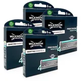 32 x Wilkinson Quattro Titanium Sensitive Rasierklingen Essential 4 Precision