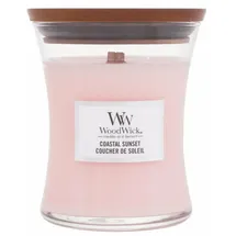 Woodwick Coastal Sunset Duftkerze 275 g rosa