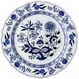 Hutschenreuther Blau Zwiebelmuster Platzteller 31 cm Fahne/ Gourmetteller