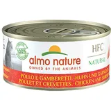 Almo Nature HFC Natural Huhn und Garnelen 24 x 150 g