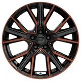 2DRV WH34 8,5 x 20 5 x 112 ET30 MB66,6 Schwarz/Kupfer Hochglanzpoliert