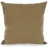 H.O.C.K. Kissenbezug Classic Uni 50 x 50 cm Braun