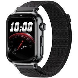 SaveFamily SaveWatch Plus 2 GPS+Cellular 49,8 mm Schwarz Stoffarmband Black Night