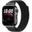 Schwarz Stoffarmband Black Night