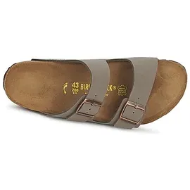 Birkenstock Arizona Birko-Flor Nubuk schmal stone 44