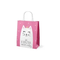 FÜR DICH Geschenktragetasche Zoofreunde Katze 991581 20x9x24cm