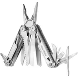 luxuskollektion Multitool 16-in-1 Edelstahl faltbar Camping Outdoor Silber