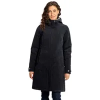 Elkline Wintermantel Glasgow Cord (winddicht, wasserdicht, warm) schwarz Damen schwarz 42