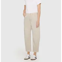 MAC Danni Jeans Barrel Fit in beiger Waschung-D42