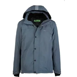 JEFF GREEN Herren Mantel Hiro, Steel Blue, 54