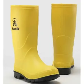 Kamik Stomp Kinderregenstiefel - Yellow / Black / Yellow / Black - EU 30