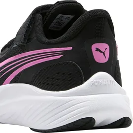 Puma Pounce Lite Kinder Black/Posie Pink/White 28
