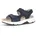 Sandalette Blau 38