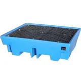 Bauer PE-Auffangwanne WP-PE 4/4 131 x 131 cm Blau