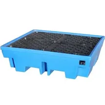 Bauer PE-Auffangwanne WP-PE 4/4 131 x 131 cm Blau