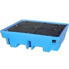 Bauer PE-Auffangwanne WP-PE 4/4 131 x 131 cm Blau