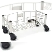 Rubbermaid Transportroller Slim Jim R050528 Edelstahl silber