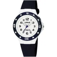 Lorus Kids Jungen-Uhr Edelstahl und Kunststoff mit Urethanband RRX43CX9