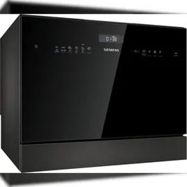 Siemens iQ500 SK25IB00TE Tischgeschirrspüler (freistehend, 551 mm breit, Schwarz)