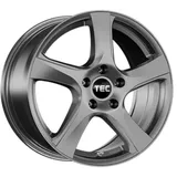 TEC Speedwheels As5 Gun Metal 7x17 ET 50 5/114.3 Alufelge Grau