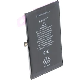 AccuCell Akku passend für Apple iPhone 13, diagnostizierbar, Li-Polymer, 3,84V, 3227mAh, 12,4Wh, ohne Werkzeug