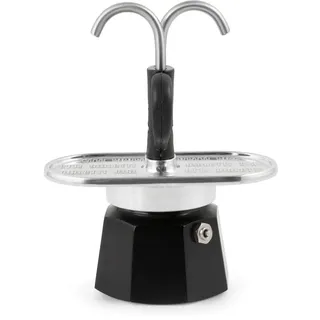 Bialetti Mini Express 0,09 l 2 Tassen Schwarz