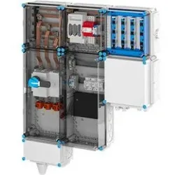 Hensel 65000141 Ladeverteiler für bis zu 4 Ladepunkte à 22kW Mi EV 22kW 4001
