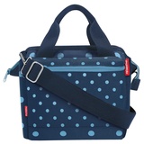KLICKfix Roomy Lenkertasche, Blau, 24x22x13cm