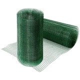 Karat Volierendraht Grün Drahtzaun mit Maschenweite 12,7 mm Geschweißtes Drahtgitter 0,5 x 5 m