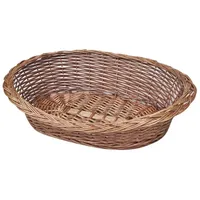 VidaXL Hundekorb aus Weide Natur 50 cm