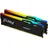 DDR5 6000MT/s RGB 16GB Kit (2x8GB) CL30 Schwarz KF560C30BBEAK2-16