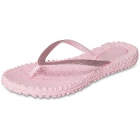 Ilse Jacobsen HORNBÆK | Cheerful01 | Damen Flip Flops mit Glitter | Dänische Design | Sommer Strand Zehentrenner | BALLERINA | 36 EU - 36 EU