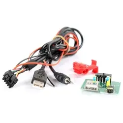  USB/AUX Replacement HYUNDAI, KIA 4pol AUXin für Video+Audio 