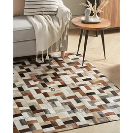 Beliani Teppich CESME Bunt 160 x 230 cm Patchwork