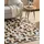 Beliani Teppich CESME Bunt 160 x 230 cm Patchwork